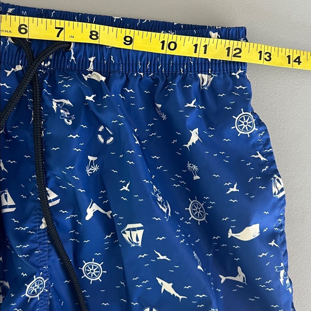 Brooks Brothers Big Boy’s Swim Trunks Coastal Ocean Boat Anchor Whale Size L - Picture 5 of 6